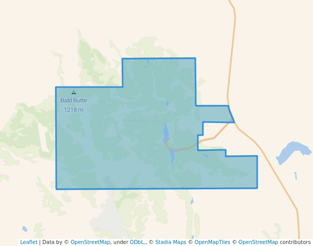 Cypress Hills Interprovincial Park (Centre Block)