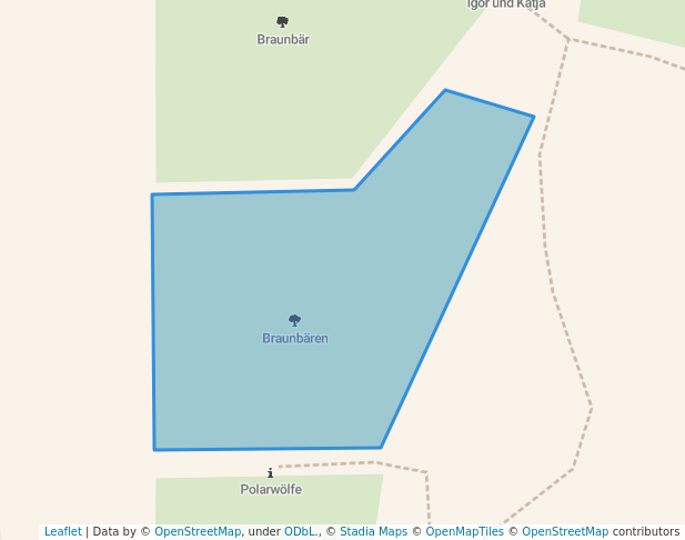 Braunbären in Baruth/Mark | Map and Routes