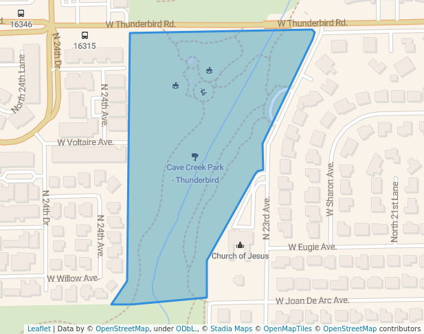 Cave Creek Park - Thunderbird