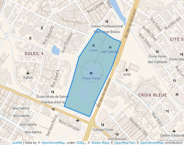 Place Fierté in Port-au-Prince | Map and Routes