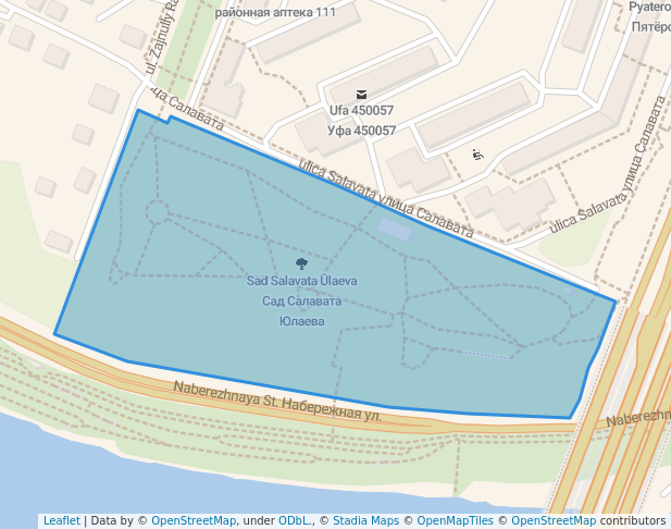 Сад Салавата Юлаева