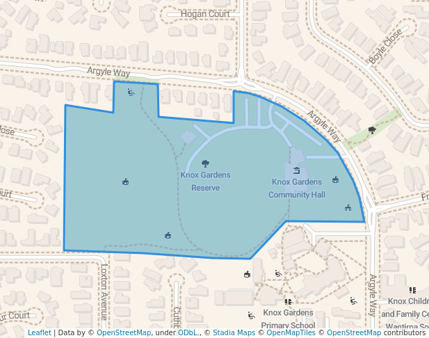 Knox Gardens Reserve