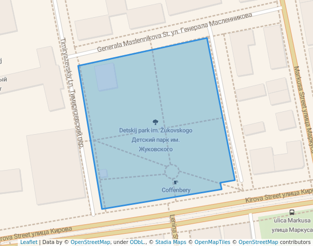 Детский парк им. Жуковского