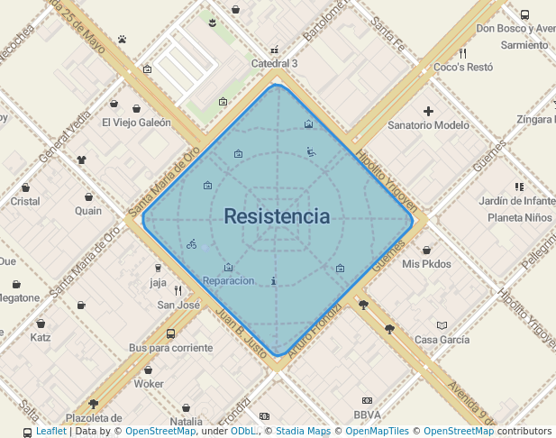 Plaza 25 de Mayo de 1810