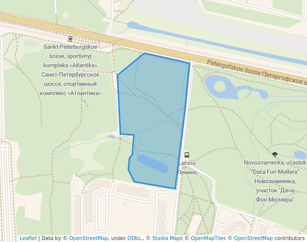 Новознаменка, участок "Дача Толстого"