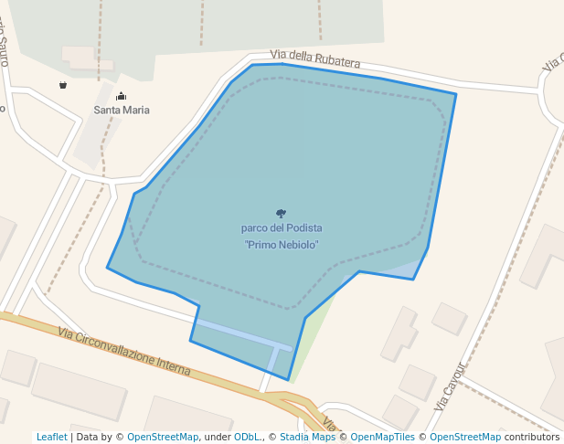 parco del Podista "Primo Nebiolo"