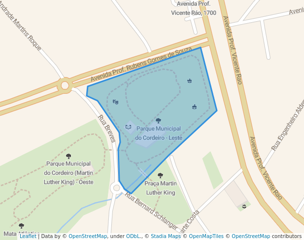 Parque Municipal do Cordeiro - Leste