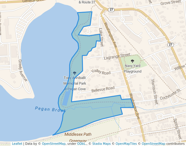 Tony Anniballi Memorial Park at Pegan Cove