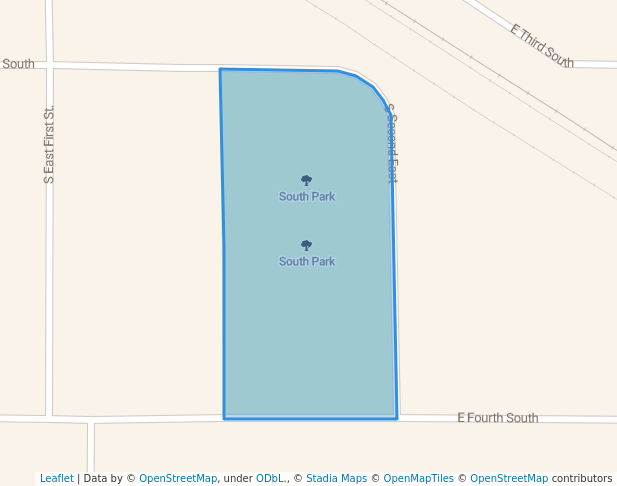 walking in South Park map in Price