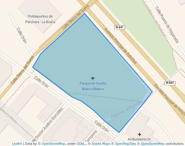 Parque de Cecilio Blanco Blanco