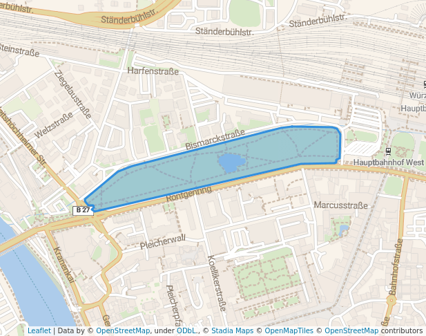 Ringpark Pleicherglacis