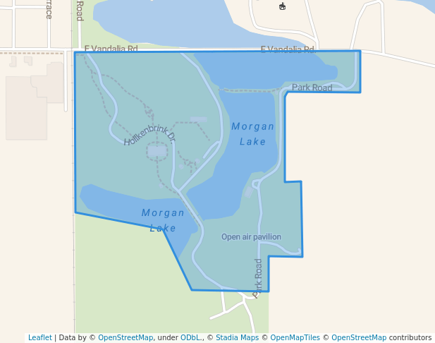 walking in Nichols Park map in Jacksonville
