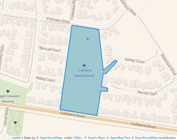 Cuthberts Road Reserve