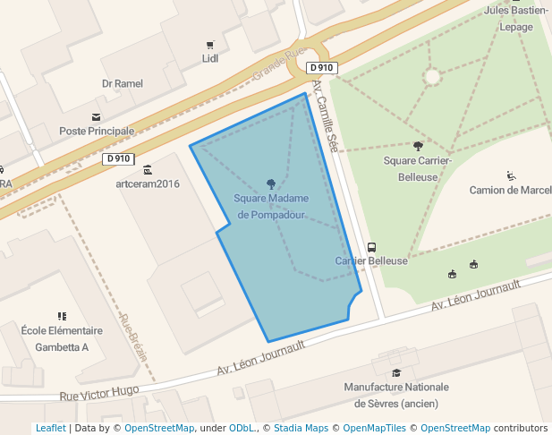 Square Madame de Pompadour