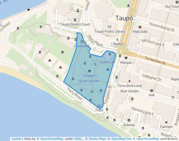 Tongariro South Domain