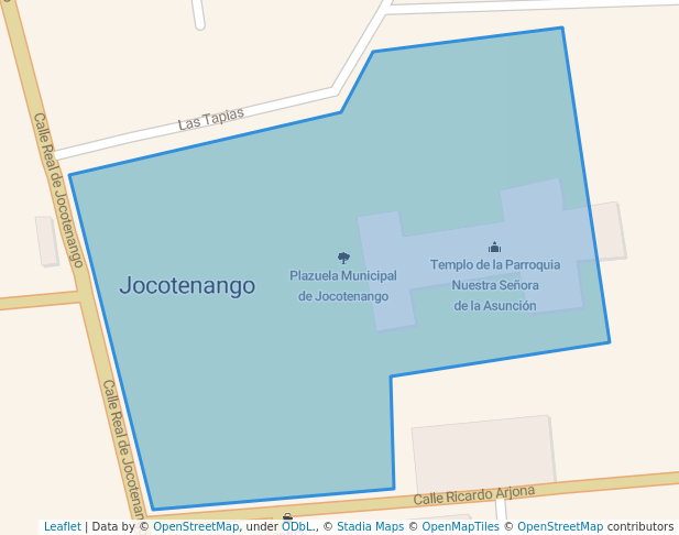 Plazuela Municipal de Jocotenango