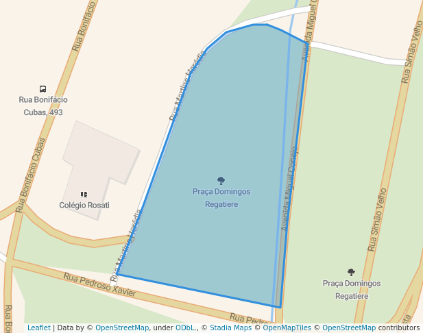 Praça Domingos Regatiere
