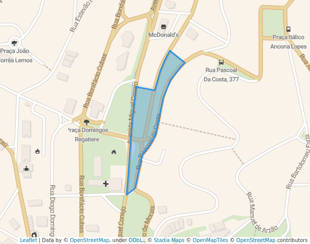 Praça Domingos Regatiere