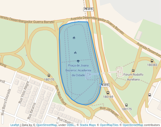 Praça de Joana Bezerra | Academia da Cidade