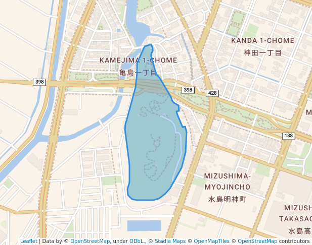 亀島山 花と緑の丘公園