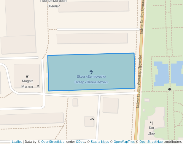 Сквер «Семицветик»