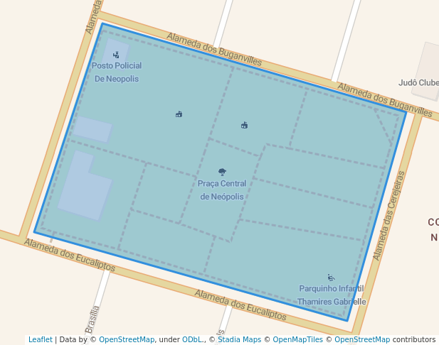 Praça Central de Neópolis in Natal | Map and Routes