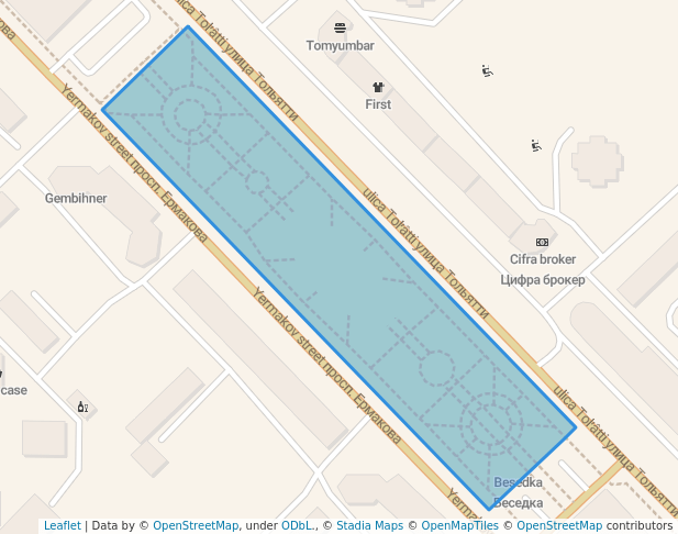 Сквер имени Н. Ермакова