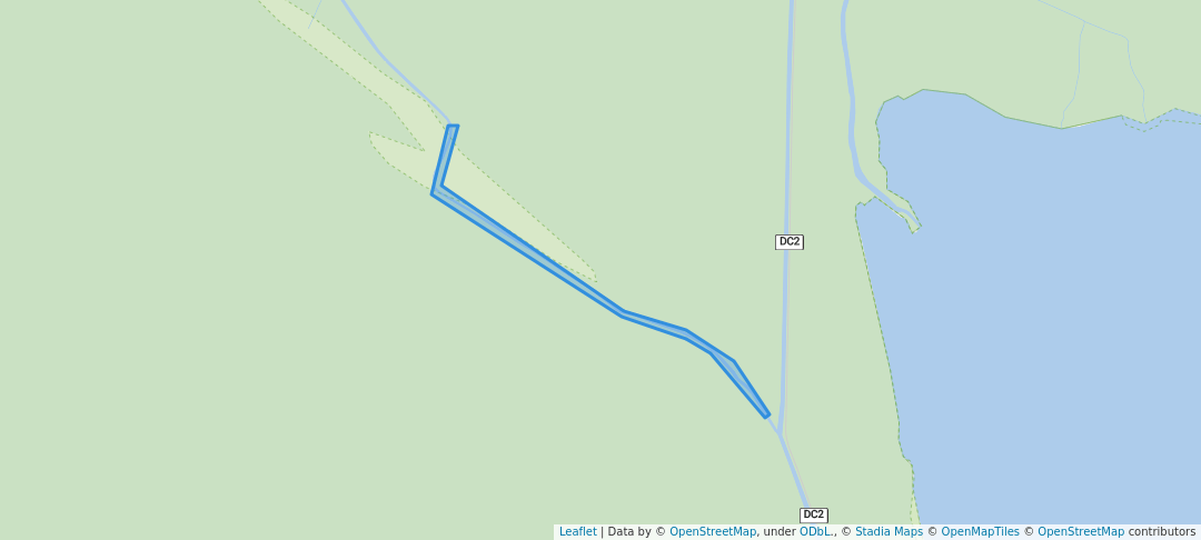 walking in zonă nuferi map in Cardon