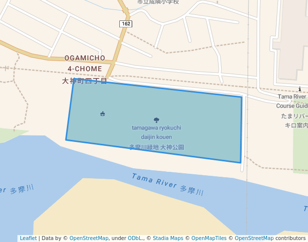 多摩川緑地 大神公園