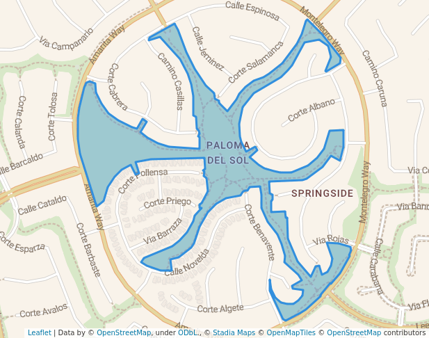 walking in Captain Aaron J. Contreras Memorial Park map in Temecula