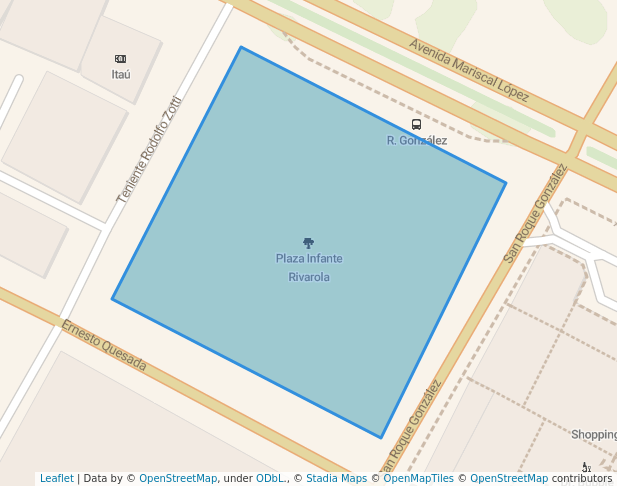 Plaza Infante Rivarola