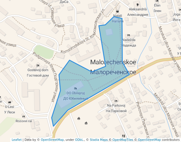 Малореченский парк Княжевичей