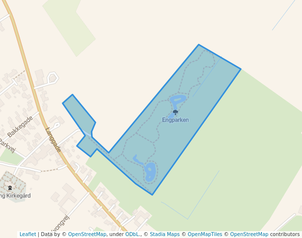 Engparken in Varde | Map and Routes