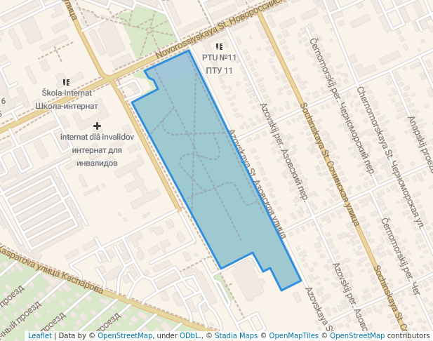 Аллея спорткомплекса