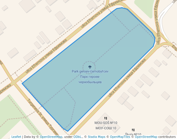 Парк героев-чернобыльцев