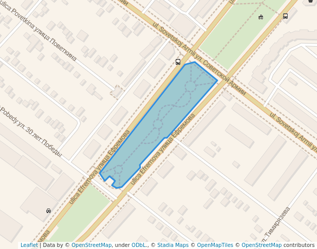 Ефремовский парк