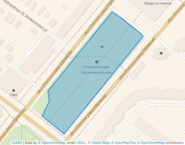 Ефремовский парк