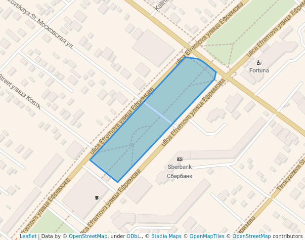 Ефремовский парк