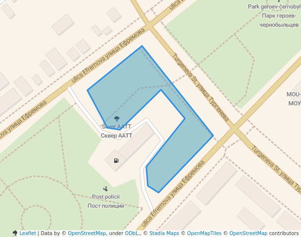 Сквер ААТТ