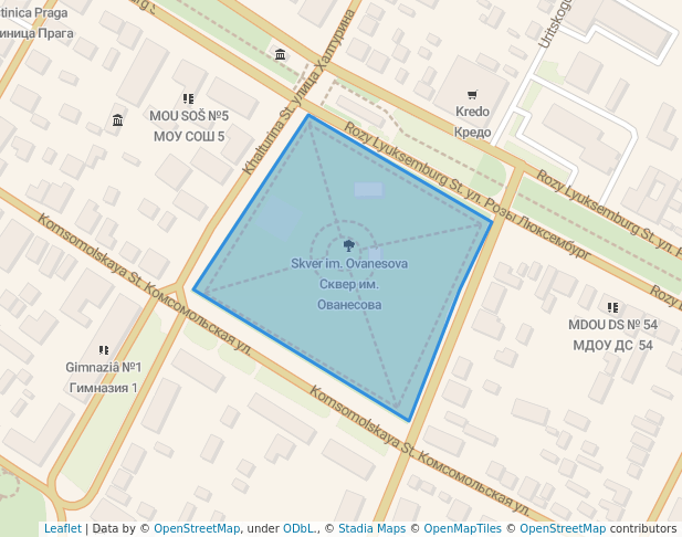 Сквер им. Ованесова