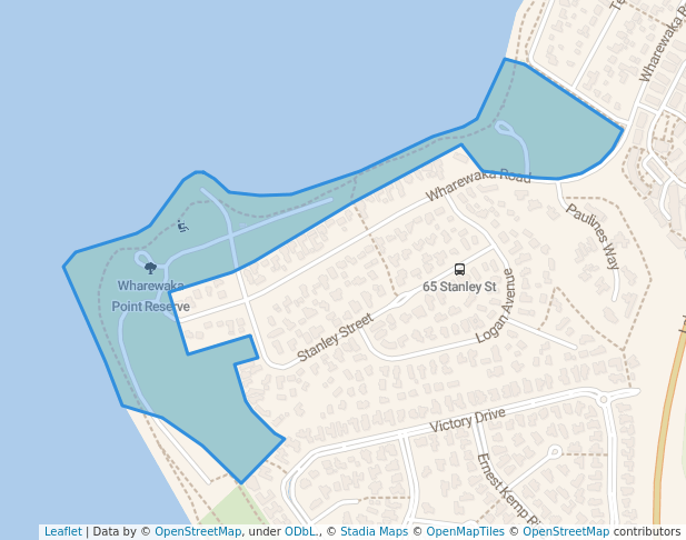 Wharewaka Point Reserve