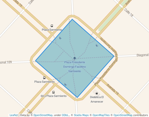 Plaza Presidente Domingo Faustino Sarmiento