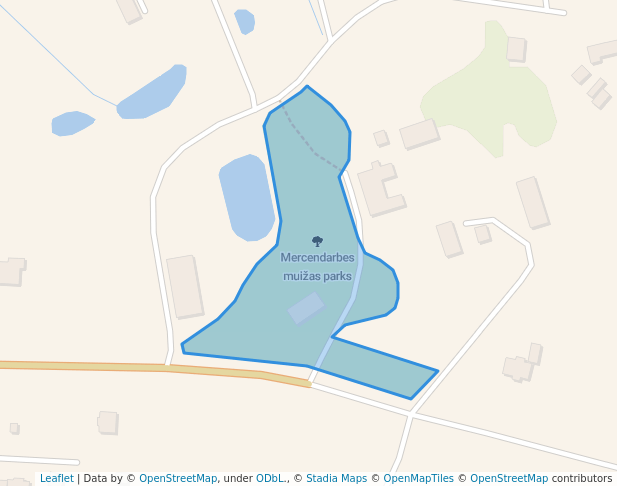 Mercendarbes muižas parks