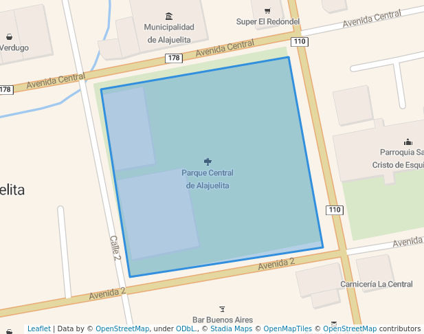 Parque Central de Alajuelita