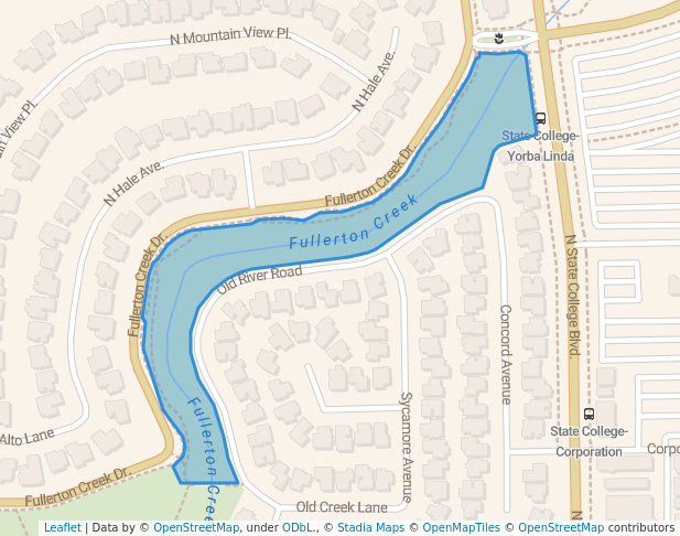 Fullerton Creek Greenbelt