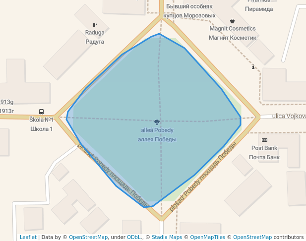 аллея Победы