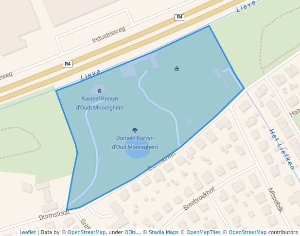 Domein Kervyn d'Oud Mooreghem