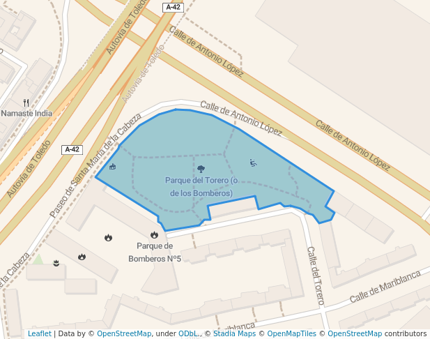 Parque del Torero (o de los Bomberos)