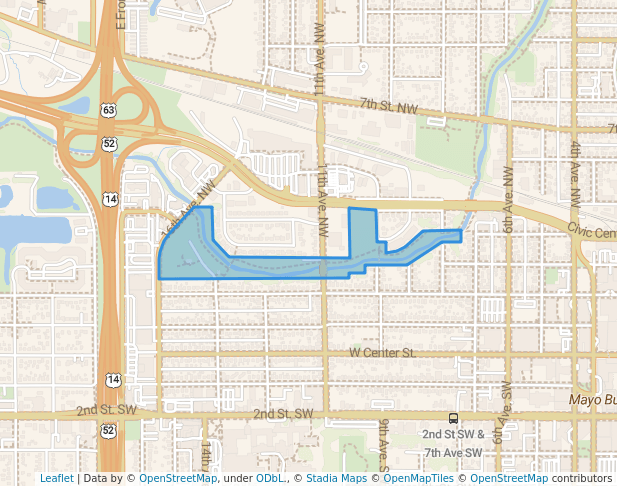 walking in Kutzky Park map in Rochester