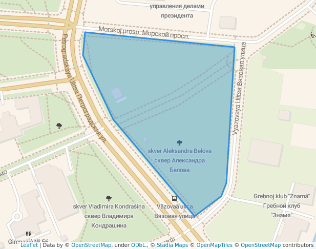 сквер Александра Белова